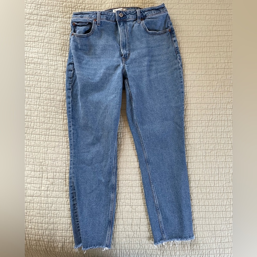 Abercrombie & Fitch Curve Love High Rise Jeans